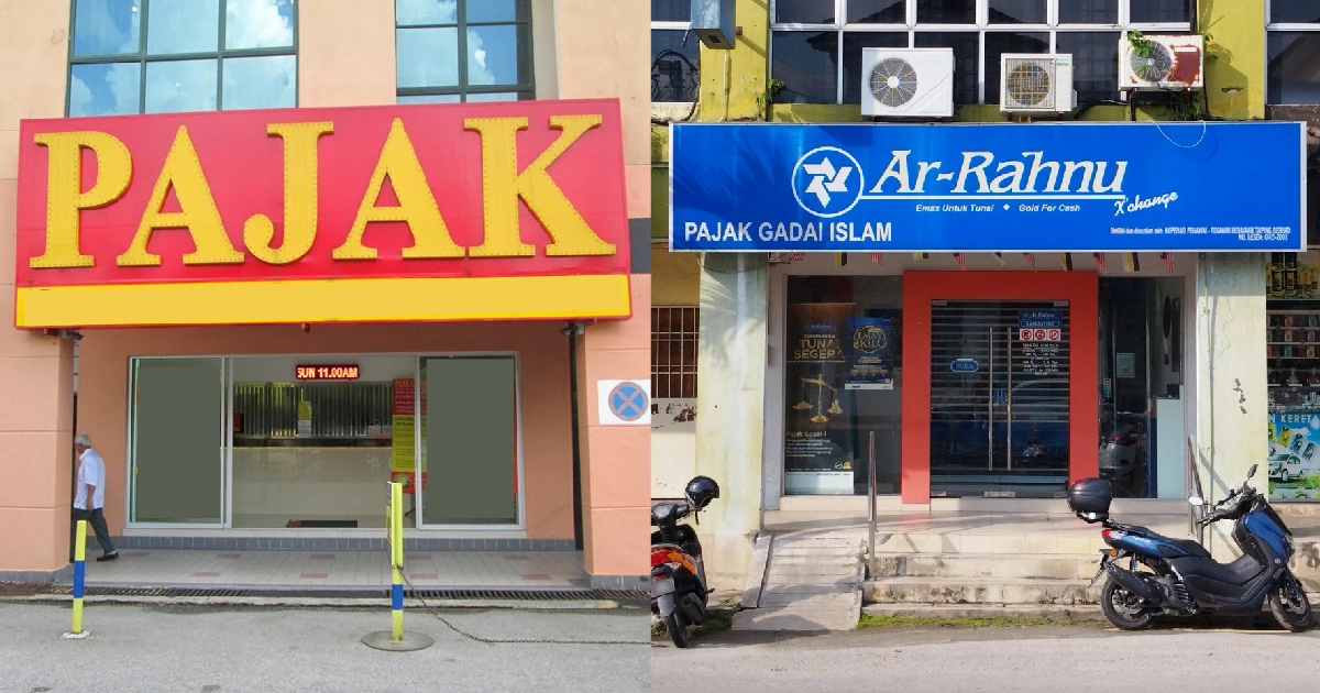 perbandingan pajak gadai dan ar rahnu dengan emas dan surat pajak di Malaysia