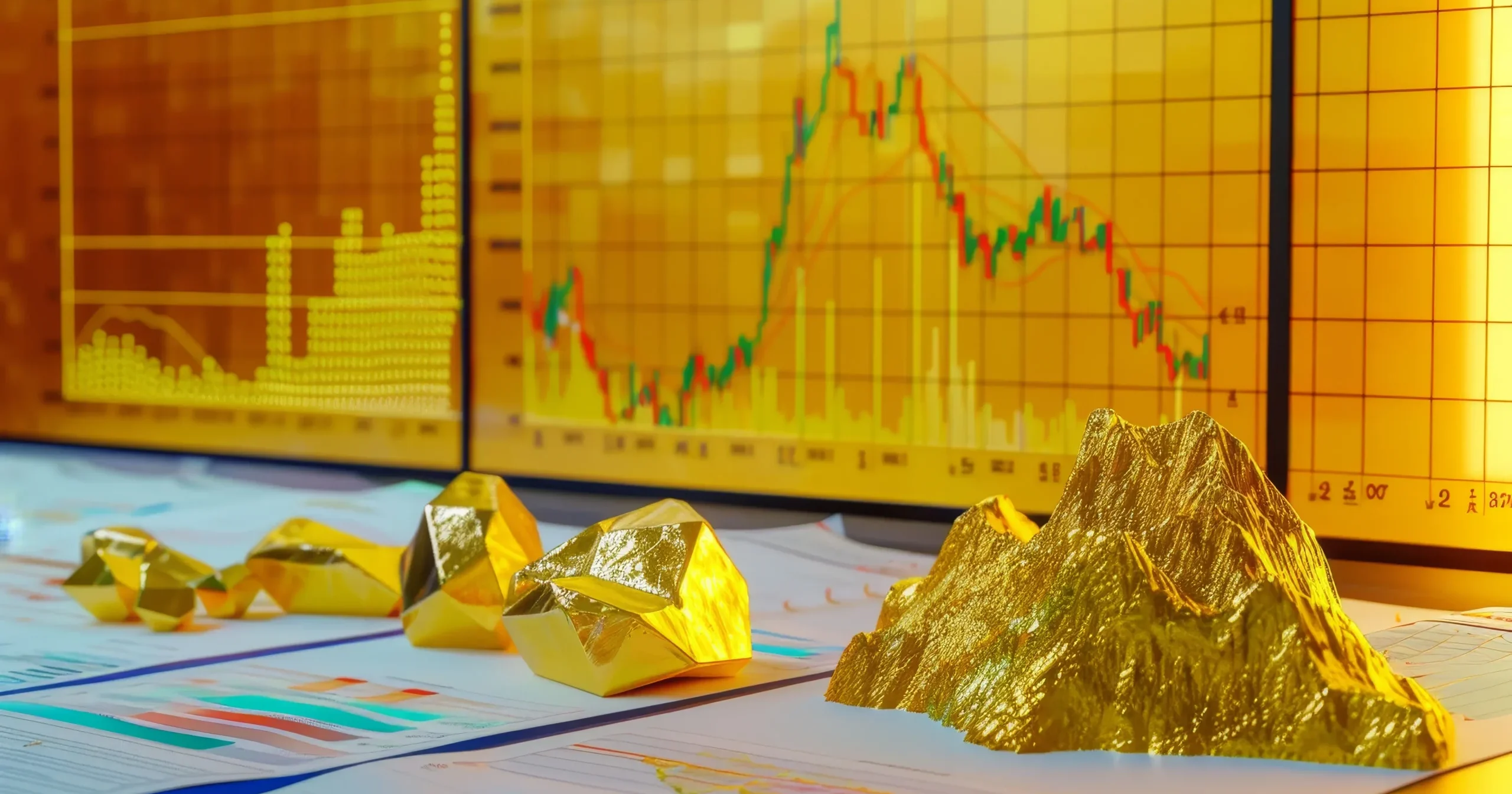 emas dan carta harga turun bagi keputusan tebus atau jual surat pajak